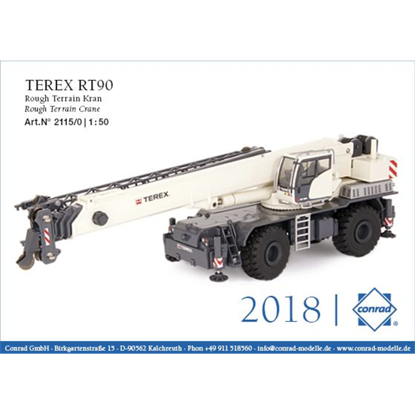 Terex RT 90 Rough Terrain Crane