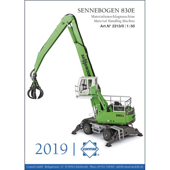 Sennebogen 830 E Mobile Material Handling Machine