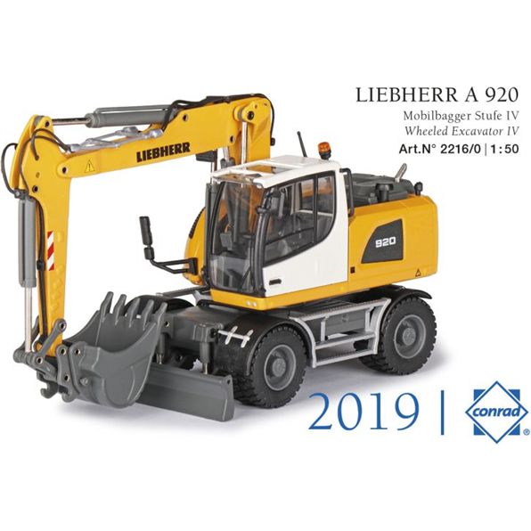 Liebherr A 920 Wheeled Excavator Stage IV