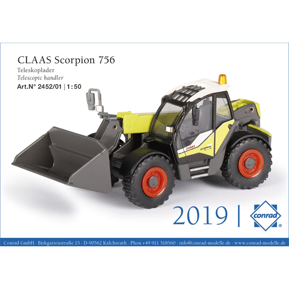 Claas Scorpion 756 Telescopic Handler