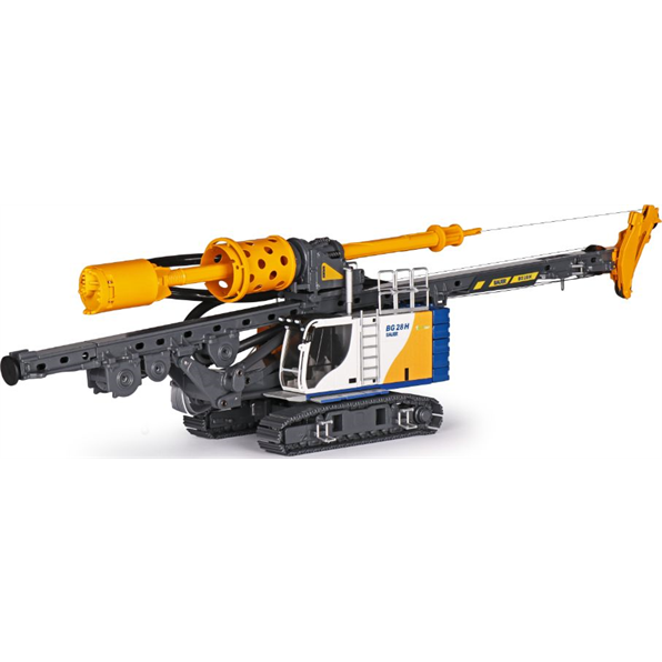 Bauer BG 28 H Large Rotary Drilling Rig w/Carrier Device BT75D UW 65