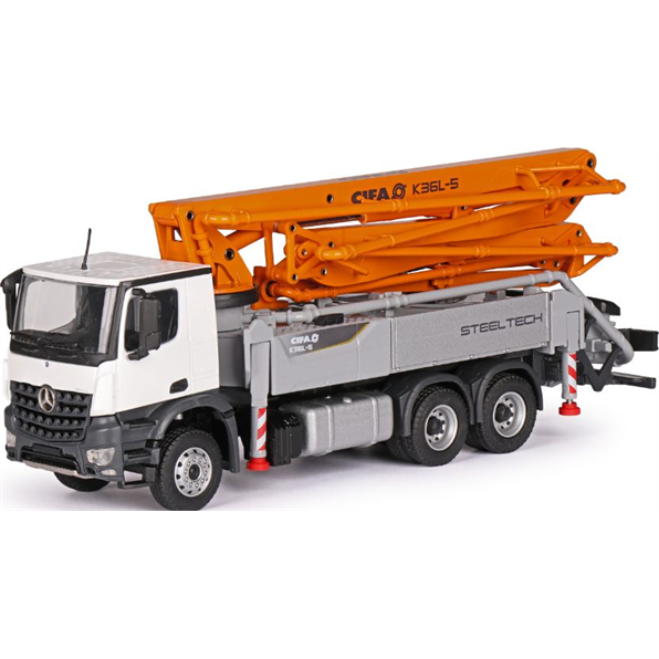 Mercedes Benz Arocs 3 Axle CIFA K36L Truck Mounted Concrete Pump