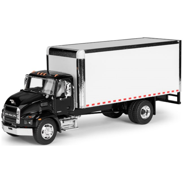 Mack MD Box Truck Black/White
