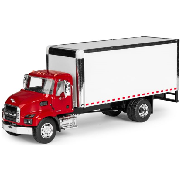 Mack MD Box Truck Red/White