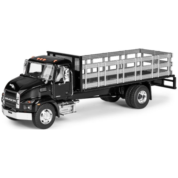 Mack MD Stake Truck Black/White