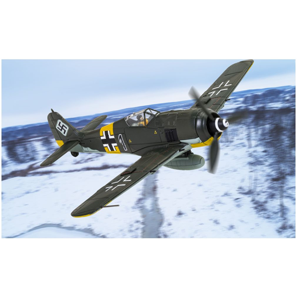Focke Wulf Fw 190A-8 'Black 1' Oberleutnant Otto Kittel