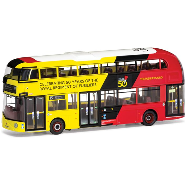 Wrightbus New Routemaster GoAhead London Stepney Arbour Square Royal Fusilliers