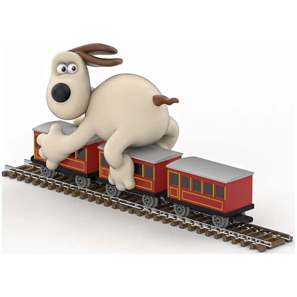 Wallace and Gromit - Gromit and Coaches The Wrong Trousers