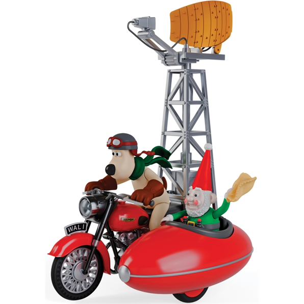 Wallace and Gromit Motorcycle and Sidecar Vengeance Most Fowl