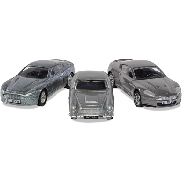 James Bond Aston Martin Collection (V12 Vanquish, DB5, DBS)