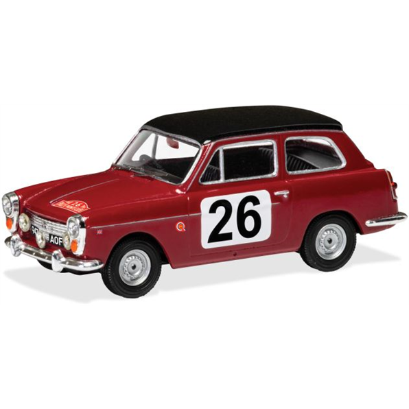 A40 Farina Mk1 'Alf' 1960 Monte Carlo 1st Coupe des Dames P.Moss + A.Wisdom