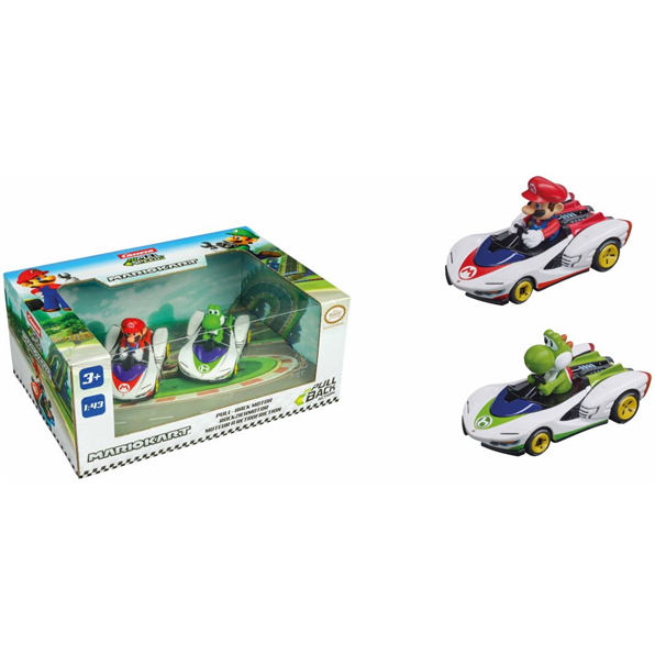 Mario Kart P-Wing Twinpack Pull and Speed
