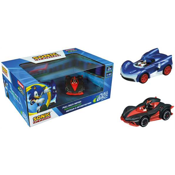 Sonic the Hedgehog - Sonic vs. Shadow Twinpack - Pull and Speed