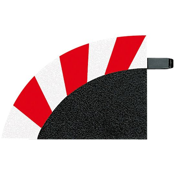 Outside Shoulder for Curve 3/30 (6) End Piece 2 - Slot Accessories