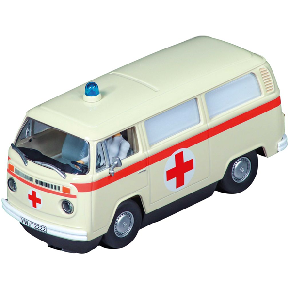 VW BUS T2b Ambulance Rotes Kreuz Digital 132 Slot - Cars