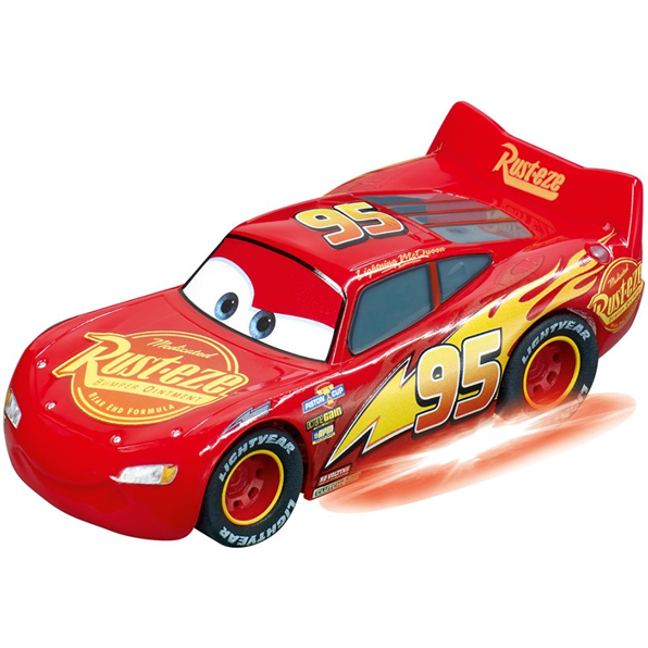 Disney Pixar Cars Lightning McQueen Neon Night - Go! Slot - Cars