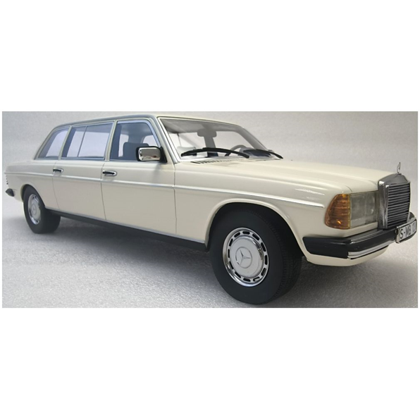 Mercedes Benz W123 Lang White 1978