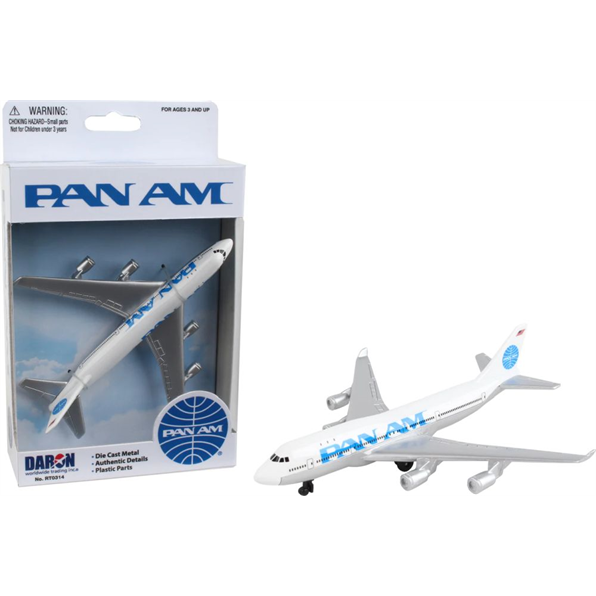 PAN AM Single Diecast Plane