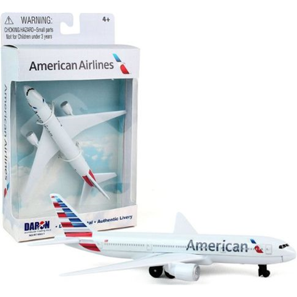 American Airlines Single Diecast Plane New Livery
