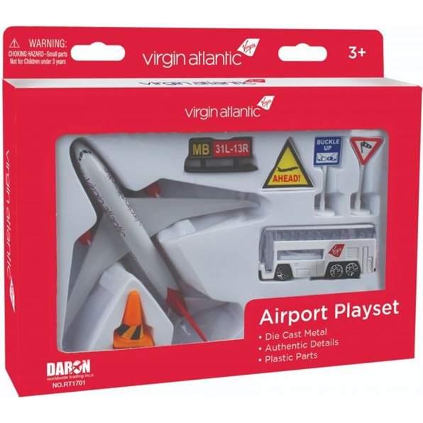 Virgin Atlantic Playset 8 pcs