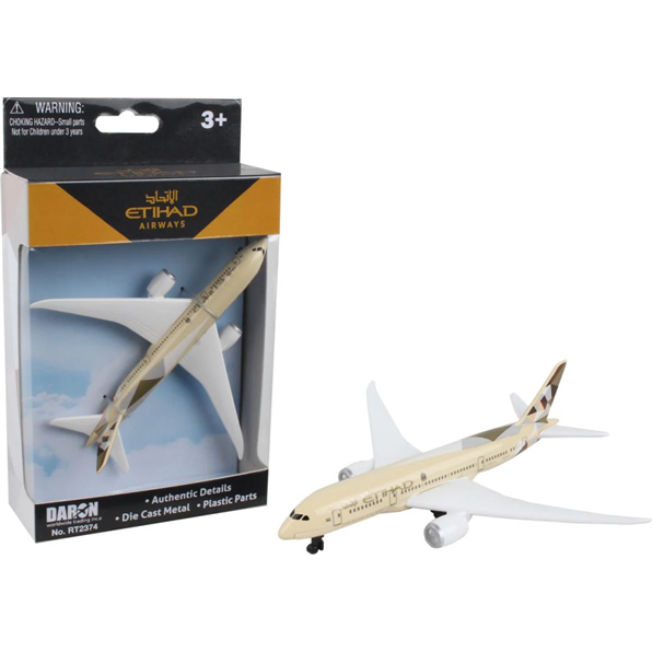 Etihad Single Diecast Plane