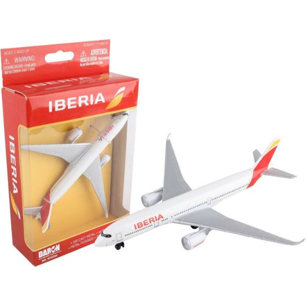 Iberia Diecast Single Plane