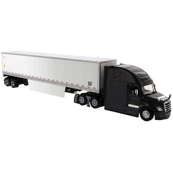 Freightliner Cascadia (Dark Grey) with 53' Dry Cargo Van