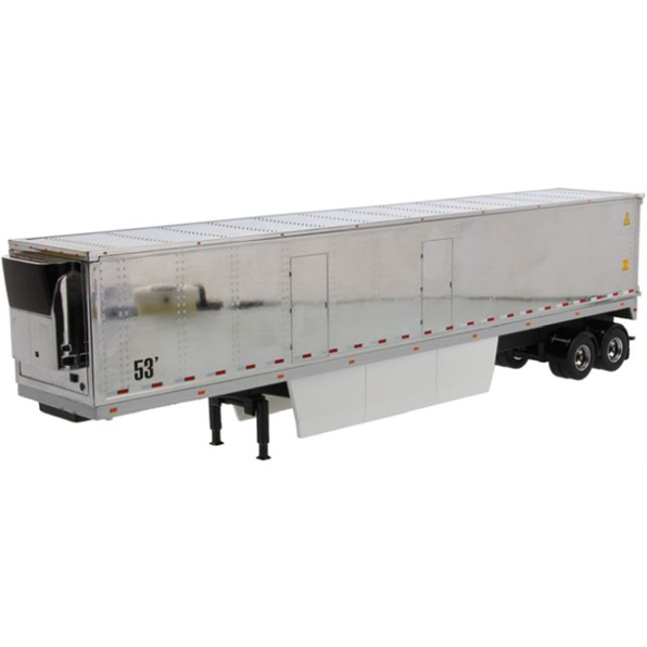 Refrigerated Trailer Chrome Sides 53'