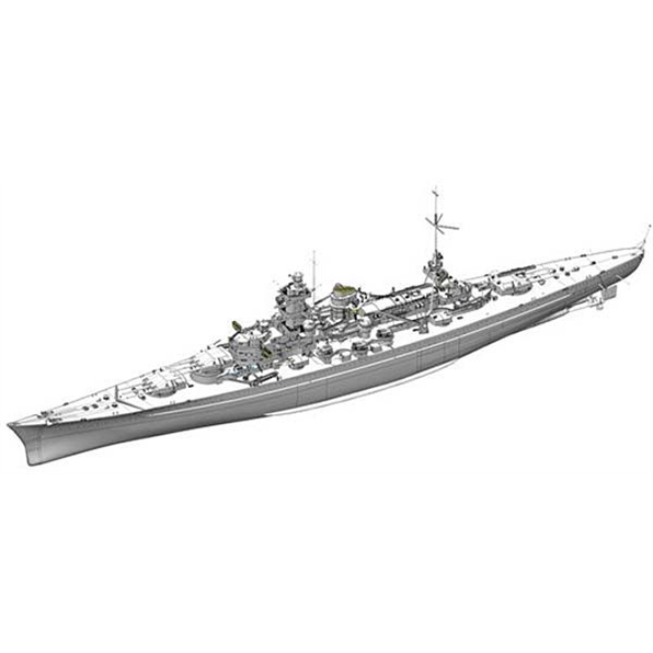 Scharnhorst German Battleship 1940 (Smart Kit)