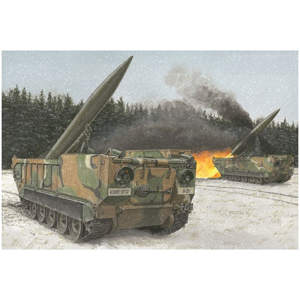 M752 Tactical Ballistic Missile Launcher and MGM-52 Lance Missile Launcher