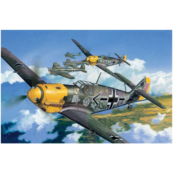 Bf 109E-4 WWII German Fighter Plane
