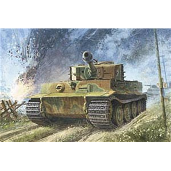 Tiger 1 Late Prod c/w Zimmerit