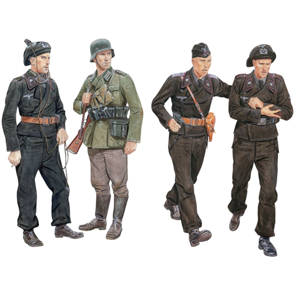 Ghost Division Tank Crew (Blitzkrieg 1940) 4 Figures