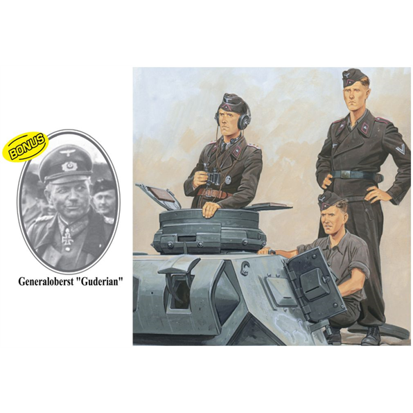 Panzer-Regiment 7 10.Panzer-Division (Smolensk 1941) 4 Figures