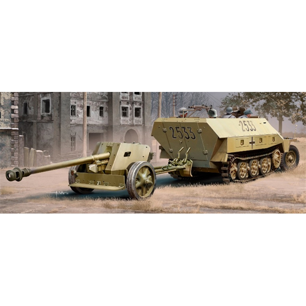 Sd.Kfz.251/1 Ausf.D w/7.5cm PaK 40 (2 in 1)