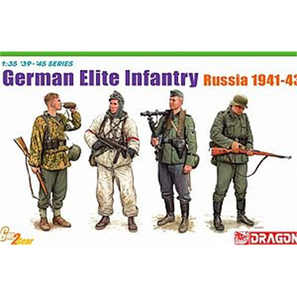 German Elite Infantry Russia 1941-43