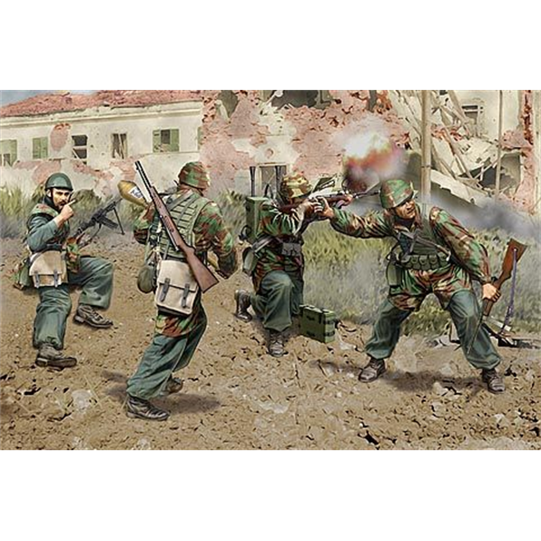 Italian Paratroopers Anzio 1944