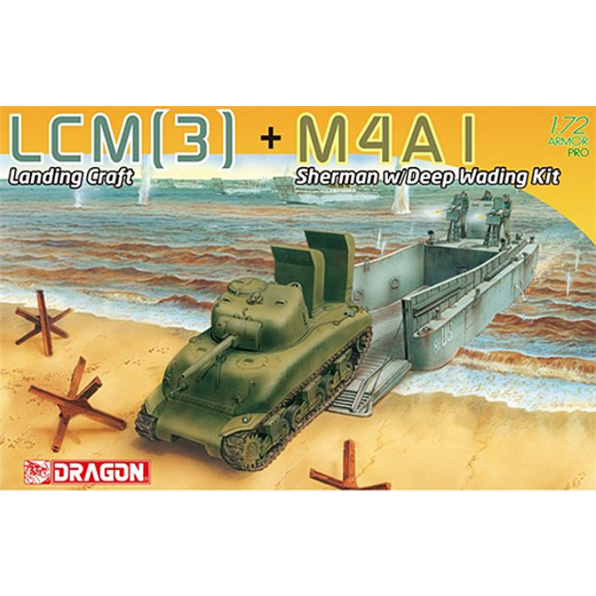 LCM(3) Landing Craft + M4A1 w/Deep Wading Kit