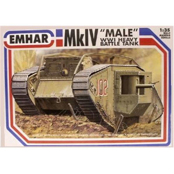 Mk IV 'Male' WWI Heavy Battle Tank