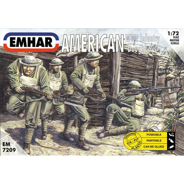American WWI Infantry 'Doughboys'