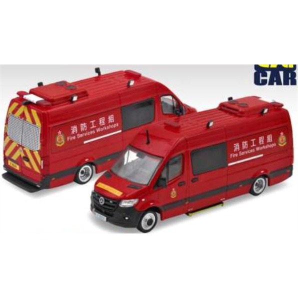 Mercedes Benz Sprinter Hong Kong Fire Service (WS) Red #51