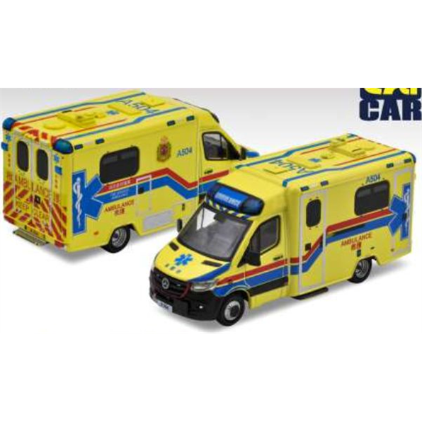 Mercedes Benz Sprinter Hong Kong Ambulance (A504) Yellow