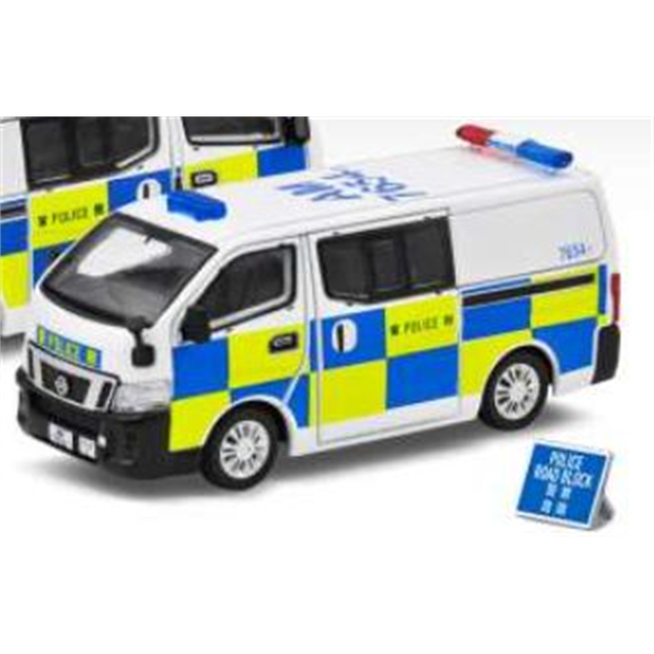 Nissan NV350 Hong Kong Police Van (AM7654) White/Yellow/Blue