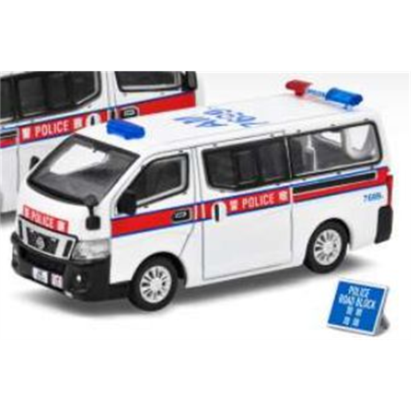 Nissan NV350 Hong Kong Police Van (AM7699) White/Red