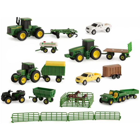 John Deere 20 Piece Farm Set