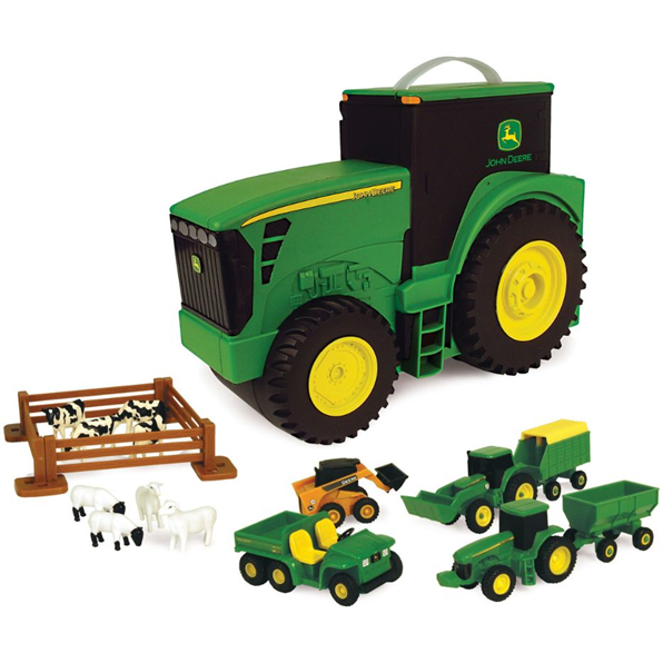 John Deere Fun on the Go Tractor Case