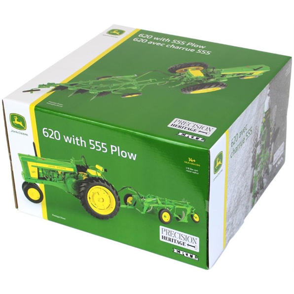 John Deere 620 Narrow Front w/555 Plough Precision Series