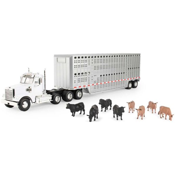 Freightliner 122SD w/Lifestock Trailer