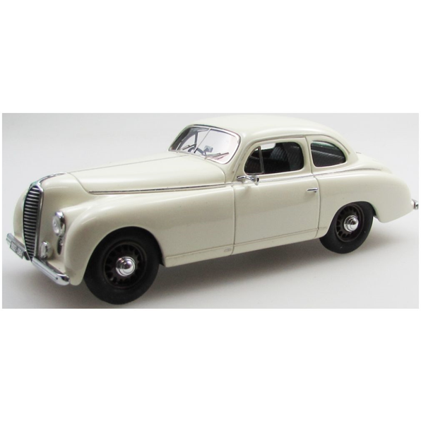 Delahaye 135M Coupe by Guillore Disc Wheels White/Brown 1949-50