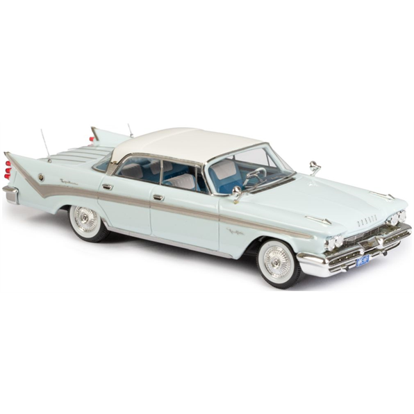 DeSoto Fireflite 4 Door Hardtop Blue/White 1959